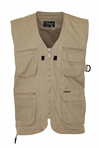 Champion Mens Dale Country Clothing Polycotton Body Warmer Gilet Outerwear (M 40IN, STONE)