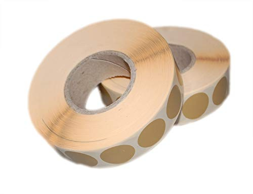 Flachberg 4000 stycken skjutplåster för målskiva 20 mm (brun beige IPSC Target)