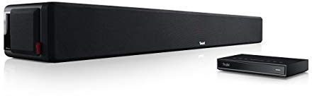 Teufel CINEBAR Ultima Streaming - Soundbar mit Streamer, WLAN-Netzwerkplayer, Kabellos, LAN, Integriertes Subwoofer System, Multiroom Funktion - schwarz