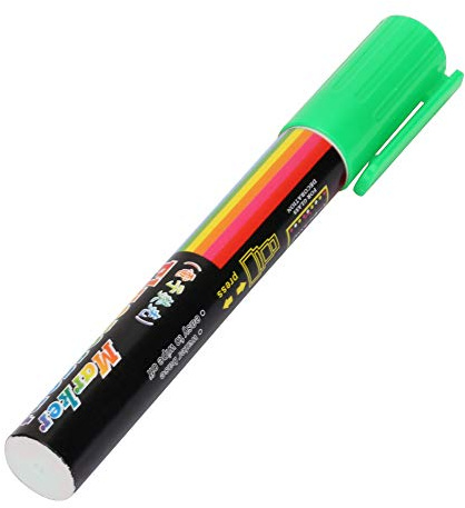 Stylo Marqueur Reine des Abeilles en Plastique Stylo à Peinture à Base D'eau Marqueur Kit de Marquage Reine des Abeilles équipement D'apiculteur 8 Couleurs (Vert)