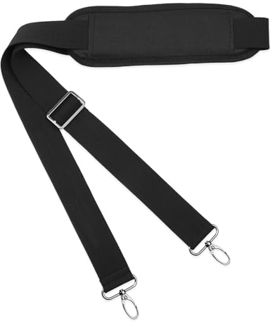 WLLHYF Correa de Hombro Ajustable de Repuesto Con Almohadilla, Universal Para Ordenador Portátil, Cómoda Bolsa de Viaje, Correas de Mochila Para Cámara
