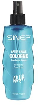 SINEP After Shave Herren – Aftershave Men Aquatisch 150ml, Erfrischend & Kühlend, Beruhigt Rasurbrand, Flüssiges After Shave Spray für Männer, Pflegt & Spendet Feuchtigkeit