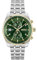 BOSS Chronograph Quarz Uhr für Herren Kollektion SKYTRAVELLER mit Silbernes Edelstahlarmband - 1514195