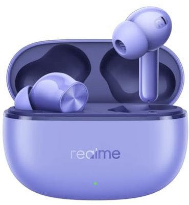 realme Buds T200 Lite, auriculares intrauditivos inalámbricos verdaderos, controladores dinámicos de 12,4 mm, duración de la batería de hasta 48 horas, latencia de 45 mm, resistencia IPX4, ENC
