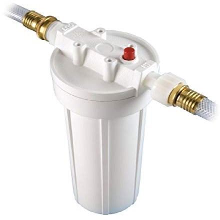 Culligan RVF-10 External RV Water Filter System – Hose Connector Kit, D-15 Replacement Cartridge Included – Reduces Chlorine Taste & Odor for Cleaner RV Water, 250 Gal