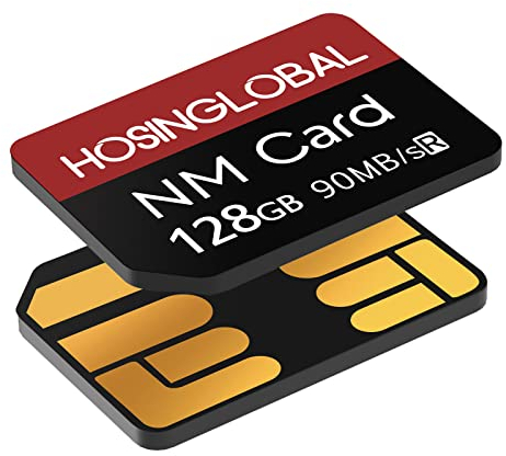 Scheda NM 128 GB 90 MB/s Nano Scheda di memoria Scheda SD Nano Compact Flash, compatibile solo con Huawei P30/P40/P50 serie/Mate20 serie/Mate30 serie/Mate40 serie, 128 GB Card