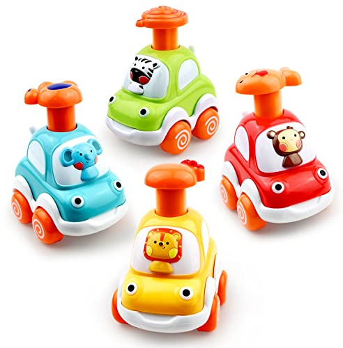 Love&Mini Baby Toy Cars for 1+ Year Old Boy Toddler Toys Age 12M+