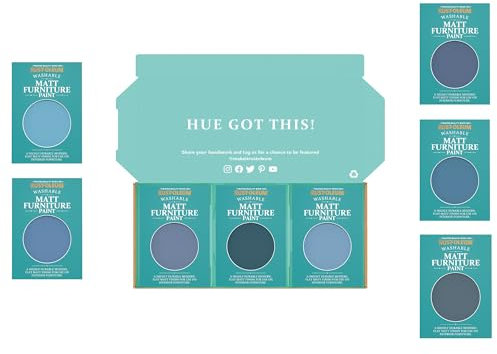Rust-Oleum Furniture Paint in Matt Finish – Deep Blue Tester Box