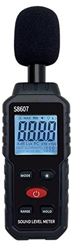 Yuuinnter Digital Sound Level Noise Meter Measurement 30-130DB DB Decibel Detector Audio Tester Diagnostic Tool