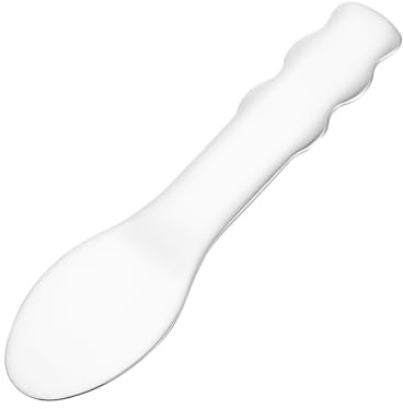 WEKADRIN Cuillère à Crème Yeux En Acier Inoxydable Compacte Outil De Soin Peau Pour Masque Facial Femme Portable