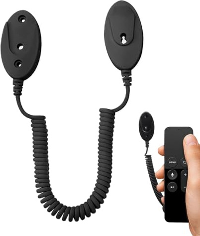 Genérico Imanes para Mandos | Organizador De Llaves De Pared - Soporte Remoto con LED Y Muelle para TV Dormitorio Garaje Sala Aula Ventilador Aire Acondicionado