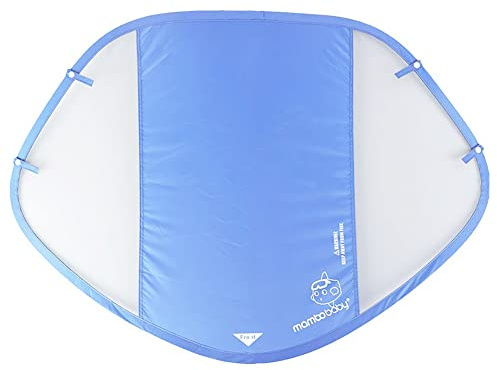 HECCEI Baby Swim Float Removable Canopy, Removable Assemble UV-Proof Canopy, Sun Canopy Covered with UPF 50+ Sunscreen Coating, Compatible for Mambobaby Floats 1,2,3,4,5 Generation (Blue)
