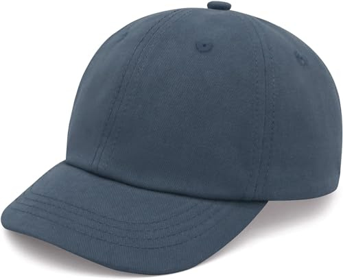 DRESHOW Bebis Baseboll Kåpa Utomhus Unisex Småbarn Barns Vanligt Baseboll Kåpa Justerbar Sol Hatt för Flickor Pojkar