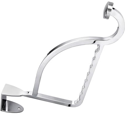 Wdbild Soporte de acero inoxidable para colgar en la puerta, organiza batas, bufandas, bolsos, mochilas, gancho curvado antideslizante, gancho multifuncional para colgar en la puerta del armario