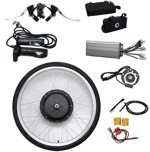 TaNeHaKi Elektrisches Fahrrad, 26 Zoll (66 cm), Vorderrad, Elektromotor Umwandlung 36 V 250 W