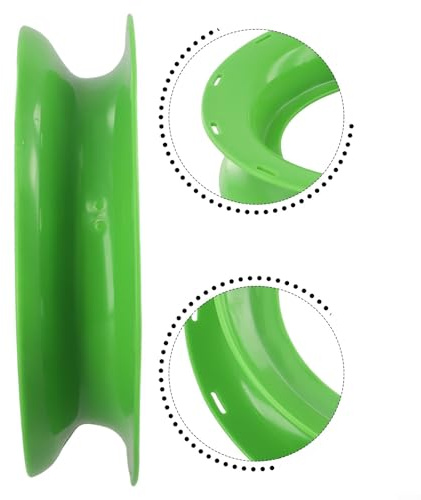 Moulinet léger pour pêche à la main et à la ligne de lancer, outil de pêche en polypropylène (16 cm)