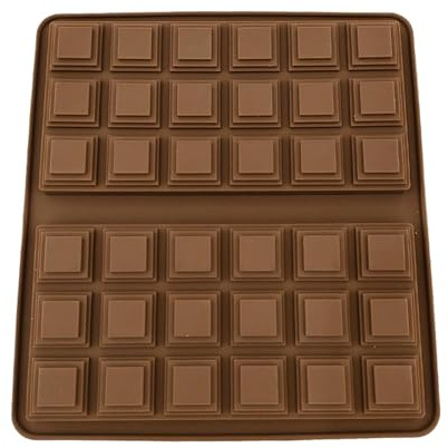 Stampo in silicone per cioccolatini | Stampo in silicone per uso alimentare | 36 cavità strumenti per pasticceria e dessert, forniture per praline, tartufi, bonbons, fondenti