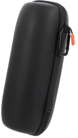 ELAYARD Portable Microphone Case Shockproof Mic Storage Bag Leather Pouch Cable Organizer for Travel and Outdoor Use