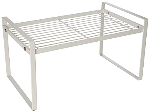 MoonSing Regaleinsatz für Küchen Schrank Organizer, Rutschfester Schrankeinsatz zum Ausziehen Ordnungshelfer Aufbewahrung für Regal, Arbeitsplatten