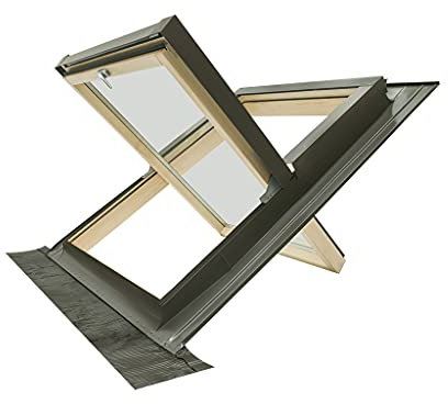 Finestra per tetto COMFORT BILICO EXTREME - ultra Performante e Isolante - Certificazione Energetica 1,0 W/m2K - Made in Italy (78x98 Base x Altezza)