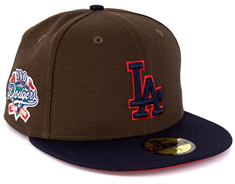 New Era Cap 59FIFTY Herren Basecap NFL NBA MLB Limited Edition (Los Angeles Dodgers Brown, 7 1/2)
