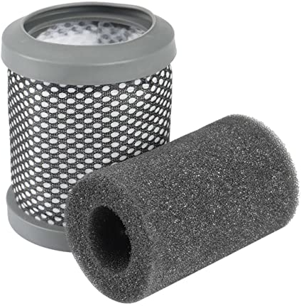 Micvtve Filtro e Spugna per T116 Aspirapolvere Filtro di Scarico Post Motore H-Free 100 Serie Filtro Polvere per Ridurre La Polvere 2 filtro per h free 100