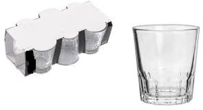 Droquimur Vaso cristal carajillo 110 ML.