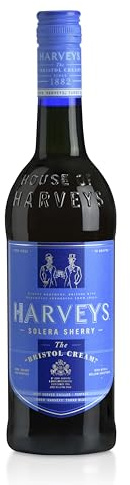 Harveys Bristol Cream Sherry 75cl | Best Served Chilled | Full-bodied, Rich, Mellow, Long Lasting 15.5% vol Sherry
