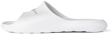 NIKE Victori One, Chanclas Hombre, White Black 9ed, 49.5 EU