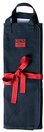 KOTAI | Custodia per coltelli KOTAI nomade con manici | 100% cotone | 7 scomparti adatti a 6 coltelli e un acciaino | Realizzata a mano | Manici comodi e resistenti