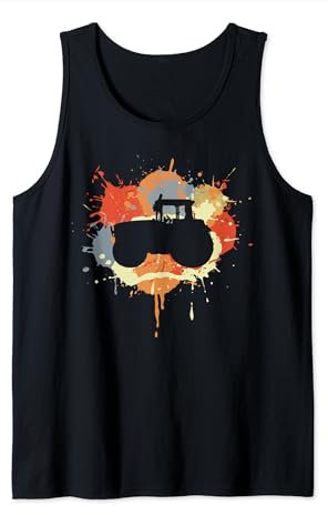 Tracteur Graffiti Propriétaire de ferme Sélection de plantes Débardeur