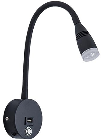 KITANDOVE Innenwandleuchte Kopfteil Licht Leselicht An Der Wand Wandleuchte Für Schlafzimmer Nachttischlicht Bettleuchte Für Kopfteil Wand Nachttischlampe Bettlampe Bettlicht Black Abs