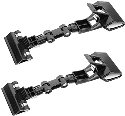 GALPADA Lot de 2 Porte-étiquettes Prix Rotatifs Universels pour Supermarché Clip Pivotant pour Affichage Publicitaire et Supports Papier Pratiques