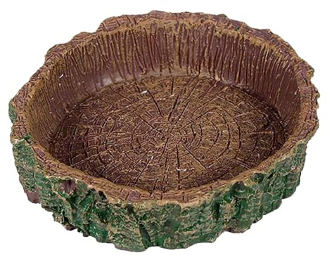 Sharplace de Nourriture pour Reptiles en résine, Compact, Unique, Multifonctionnel, léger, pour Tortues