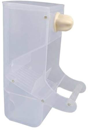 Yunmeryker Anti-scatter Design Bird Feeder and Automatic Weight-operated Feed Bird Feeders for Small Birds, Pale Blue
