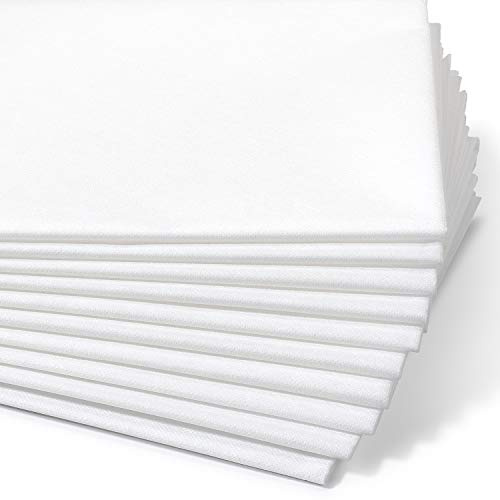 Dr. Güstel draps non tissés lavables classic 80 x 210 cm. 50 draps de massage, blanc