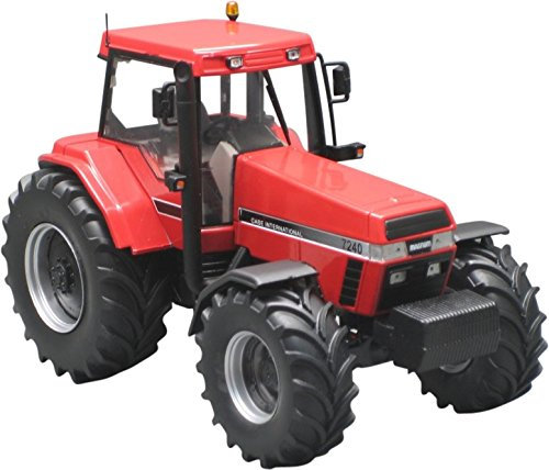 CASE IH Traktor Modell 7240, Rot, 1:32, Batteriebetrieben, Tragbar, Erwachsene (unisex)
