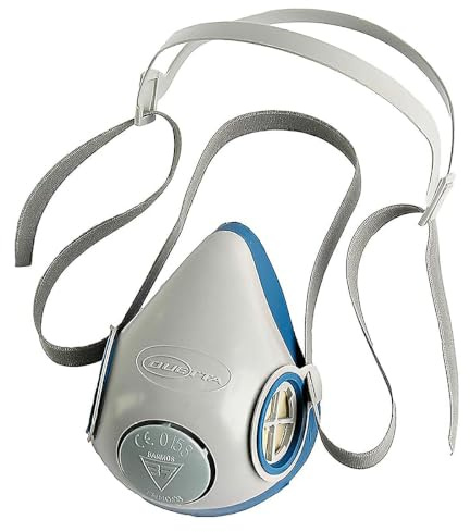 BARTELS RIEGER DUETTA Halbmaske Atemschutzmaske gegen Feinstaub, Schimmel & Dämpfe – für Heim- und Handwerker, Hobby- und Profigärtner – wiederverwendbar und komfortabel