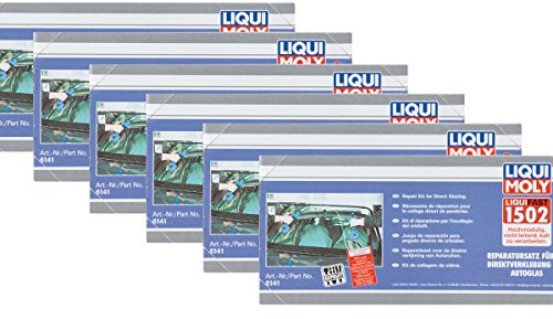Liqui Moly 6X 6141 Liquifast 1502 (Kartuschen-Set) Scheibenkleber 1St