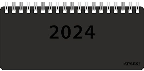 Spiral-Taschenkalender 2025 / ca. 8 x 18 cm / Farbe: schwarz