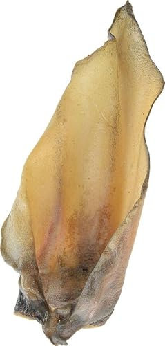 5 x Rinderohren XL - Natürlicher Snack Hund Glutenfrei Rinderohr Kaunack Hunde Snack Hunde Snack