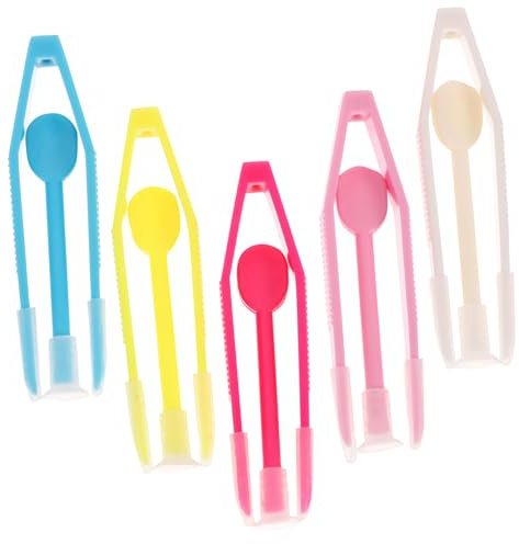 Pinzetta e Bastoncino per Lenti a Contatto 5 Pezzi in Plastica