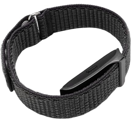 YUKERMARB Fascia Fitness Tracker, Braccialetto Intelligente per la Salute con Contapassi, Cardiofrequenzimetro, Rilevatore del Sonno, Impermeabile Fino a 10 M, per Donne Uomini Bambini (BLACK)
