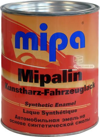 Kunstharz Decklack Lackfarbe Mipalin Fahrzeuglack, RAL 9010, Reinweiss, 1 Ltr.