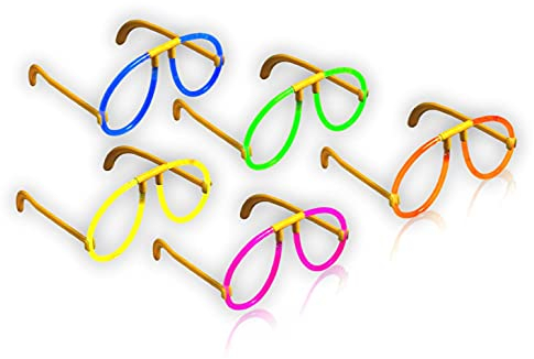 The Glowhouse – Hochwertige Leuchtstab-Gläser – mehrere Farben – 10 Stück