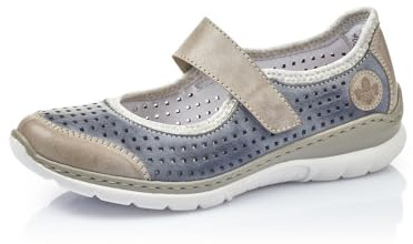 Rieker Dam lågtopp sneakers L32B5, halvskor för kvinnor, 40 EU