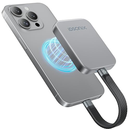 iDsonix 1TB Externe SSD mit USB C Kabel und Magnet, Portable SSD USB 3.2 Gen 2x2 bis zu 2000 MB/s, 4K ProRes HDR, externes Solid State Drives für USB C Smartphone/Laptop/Tablets/Spielekonsole/Kamera