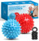 YANGTSUNG 2 pcs Pelota Masaje Muscular con Pinchos para aliviar Dolores musculares, herramienta de masaje Miofascial, Massage Balls para Rehabilitación, triggerpoint Diferentes Grados de dureza