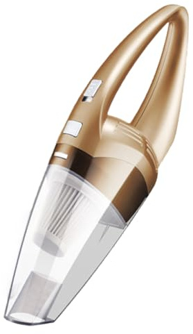 HOLIDYOYO 120w Aspirapolvere Portatile Wireless Per Auto Potenza Elevata Asciutto e Bagnato Leggero e Maneggevole Per Casa e Veicolo Per Polvere Spillati