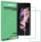 AOKUMA für Samsung Galaxy Z Fold 3 5G Schutzfolie, 【2 Stücke】 Glas kompatibel mit Samsung Galaxy Z Fold 3 5G Schutzfolie, Premium Glasfolie mit 9H Härte, Anti Kratzer, Splitterfest